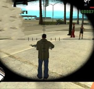[GTA：圣安地列斯MOD]狙击镜头效果-我爱模组网-GTA5MOD下载资源网