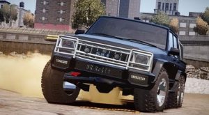 GTA4 侠盗猎车手4 吉普车6X6车型mod-我爱模组网-GTA5MOD下载资源网