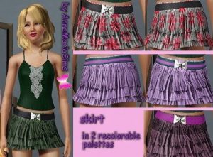《模拟人生3》MOD服饰 女士超短裙-我爱模组网-GTA5MOD下载资源网