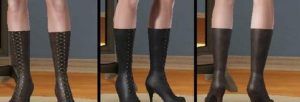《模拟人生3》MOD服饰 三款靴鞋-我爱模组网-GTA5MOD下载资源网