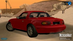 [GTA：圣安地列斯MOD]马自达 Miata MX-5 1989+CCD-我爱模组网-GTA5MOD下载资源网