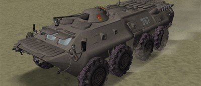 GTA 罪恶都市 八轮装甲坦克MOD-我爱模组网-GTA5MOD下载资源网