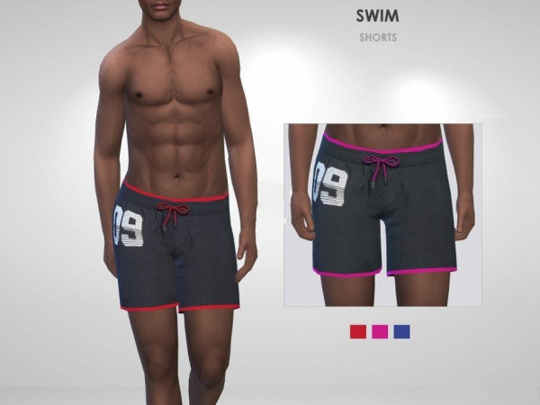 《模拟人生4》男款夏季运动短裤MOD-我爱模组网-GTA5MOD下载资源网