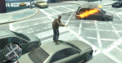 《侠盗猎车手GTA4》MOD 口中喷火(1.02版)-我爱模组网-GTA5MOD下载资源网