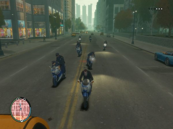 《侠盗猎车手GTA4》警车变摩托车MOD-我爱模组网-GTA5MOD下载资源网