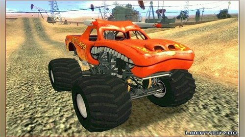 [GTA:圣安地列斯MOD]El Toro Loco 怪兽卡车-我爱模组网-GTA5MOD下载资源网