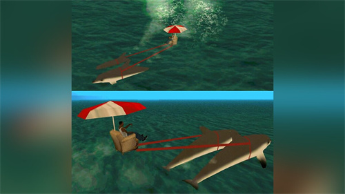 [GTA:圣安地列斯MOD]海豚冲浪船-我爱模组网-GTA5MOD下载资源网