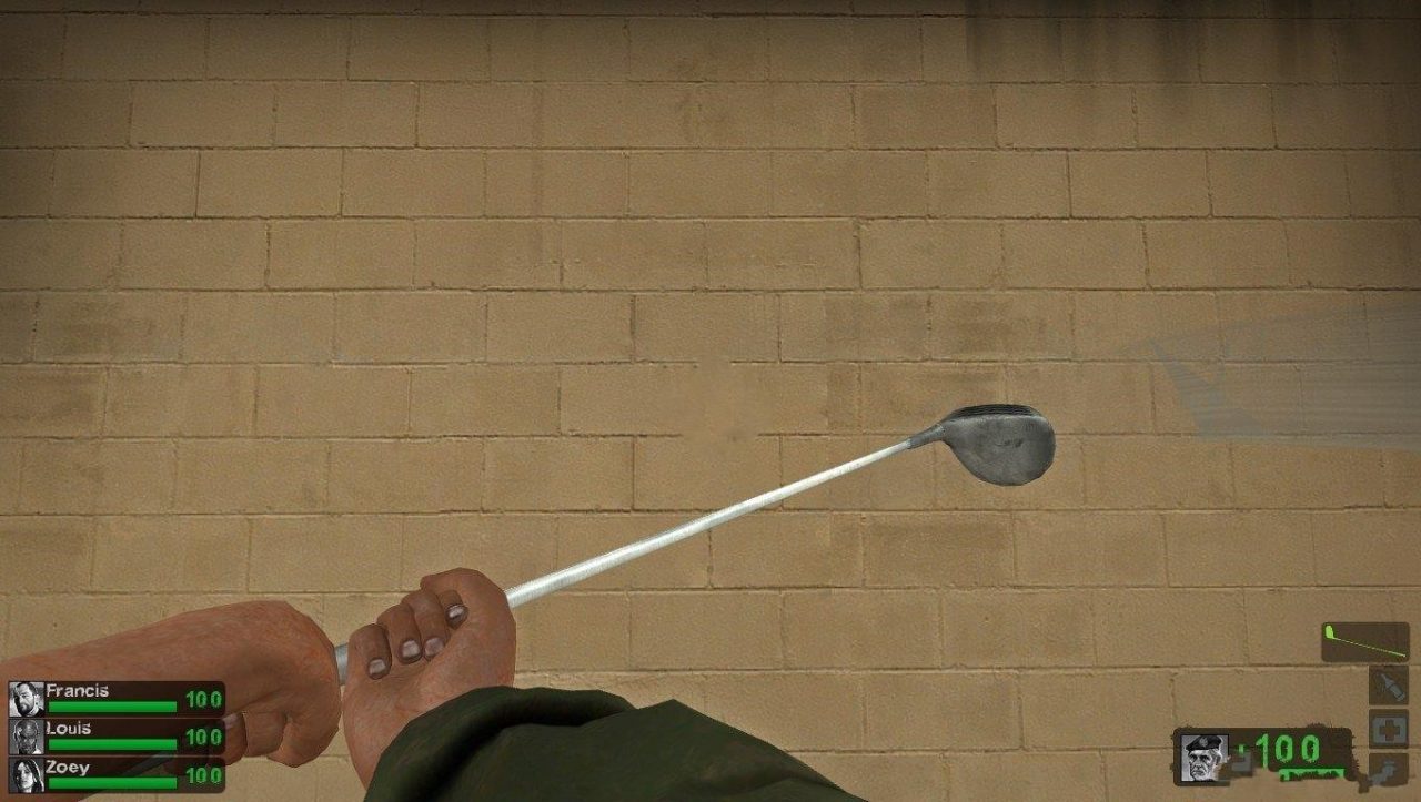 《求生之路2》高尔夫球棒武器MOD-我爱模组网-GTA5MOD下载资源网
