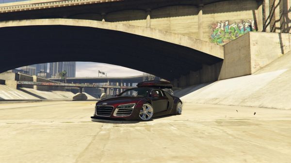 [GTA5MOD]奥迪 R8 火箭兔子 [附加] 2.0-我爱模组网-GTA5MOD下载资源网