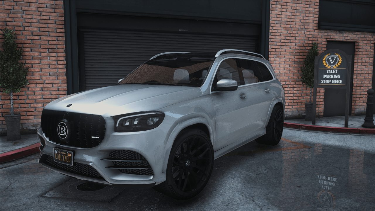 [GTA5MOD]梅赛德斯-奔驰 Brabus GLS800 [附加_ FiveM]-我爱模组网-GTA5MOD下载资源网