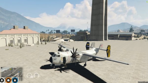 [GTA5MOD]C2“灰狗”运输机[附加组件_ _ FiveM] 1.0-我爱模组网-GTA5MOD下载资源网