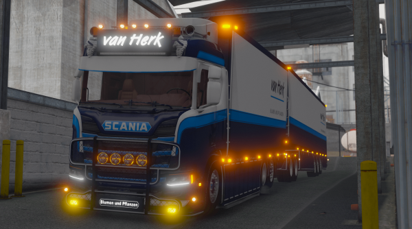 [GTA5MOD]Dolly +拖车Scania R650 Van Herk [Els] 1.0-我爱模组网-GTA5MOD下载资源网