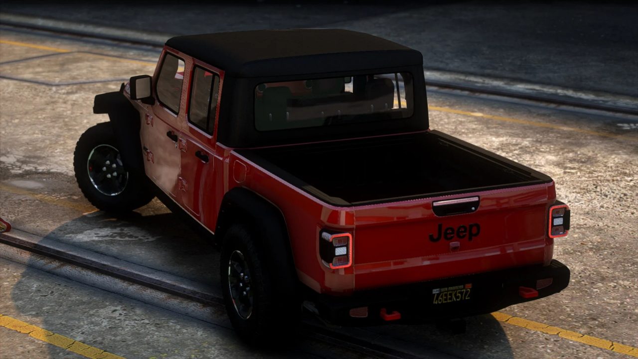 图片[2]-[GTA5MOD]2020 Jeep Gladiator [附加_ 模板_ 调整_ LOD] 1.0-我爱模组网-GTA5MOD下载资源网