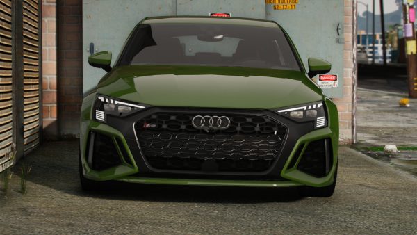 [GTA5MOD]奥迪RS3 Sportback 2022 [附加_ 调整_ 模板] 1.0-我爱模组网-GTA5MOD下载资源网