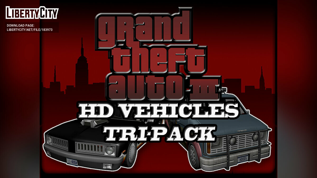 [GTA5MOD]仿GTA 3 高清车辆包-IGTA奇幻游戏城-GTA5MOD资源网