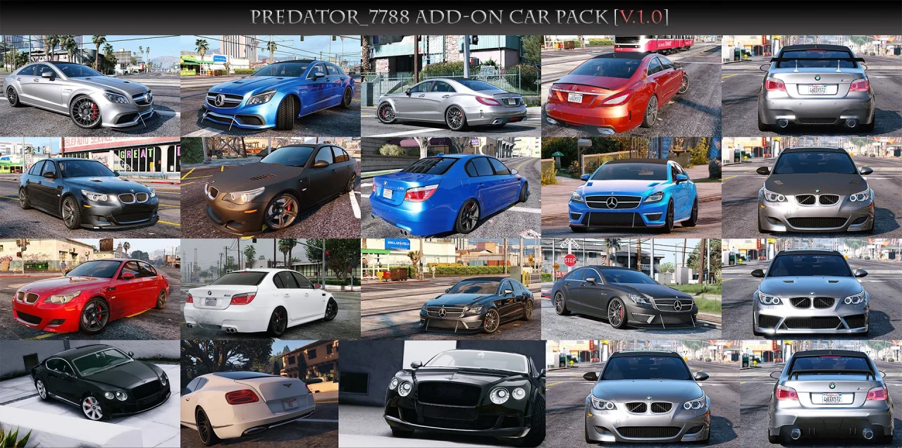 [GTA5MOD]Predator_7788 附加车辆包-IGTA奇幻游戏城-GTA5MOD资源网