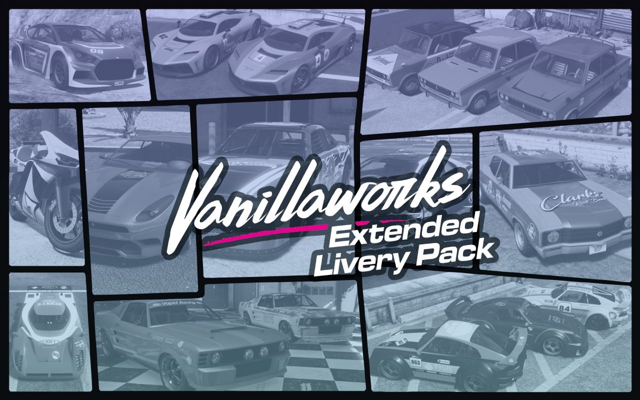 [GTA5MOD]Vanillaworks 扩展涂装包 [附加 OIV Liveries] 1.9-IGTA奇幻游戏城-GTA5MOD资源网