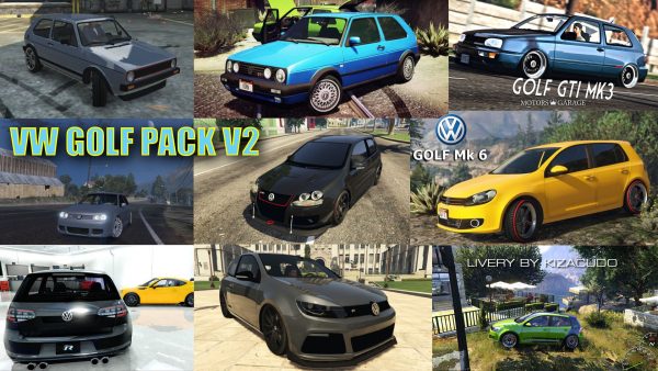 [GTA5MOD]大众高尔夫附加包 [Mk1-Mk7] 2.1-我爱模组网-GTA5MOD下载资源网